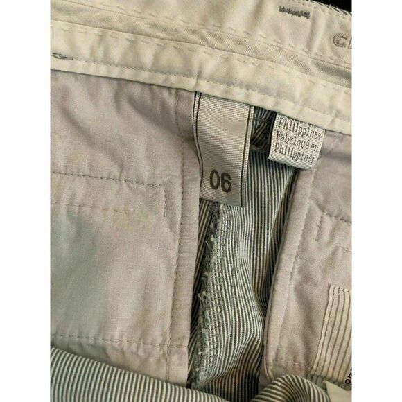 Club Monaco Striped Straight pants 6 small - Picture 4 of 8
